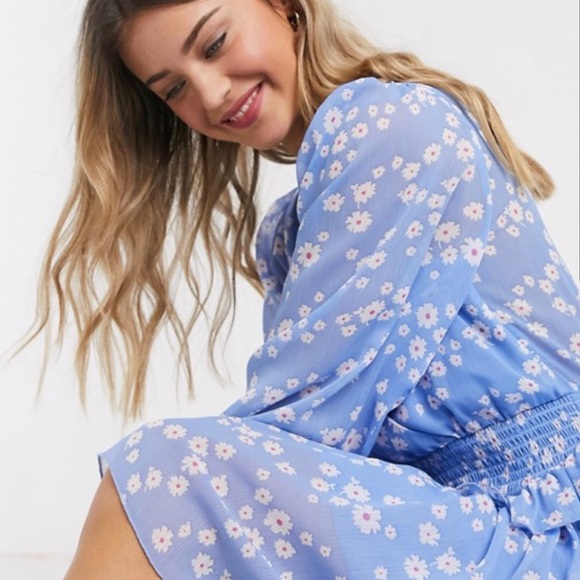 NWT ASOS Floral Skater Dress - Picture 3 of 6